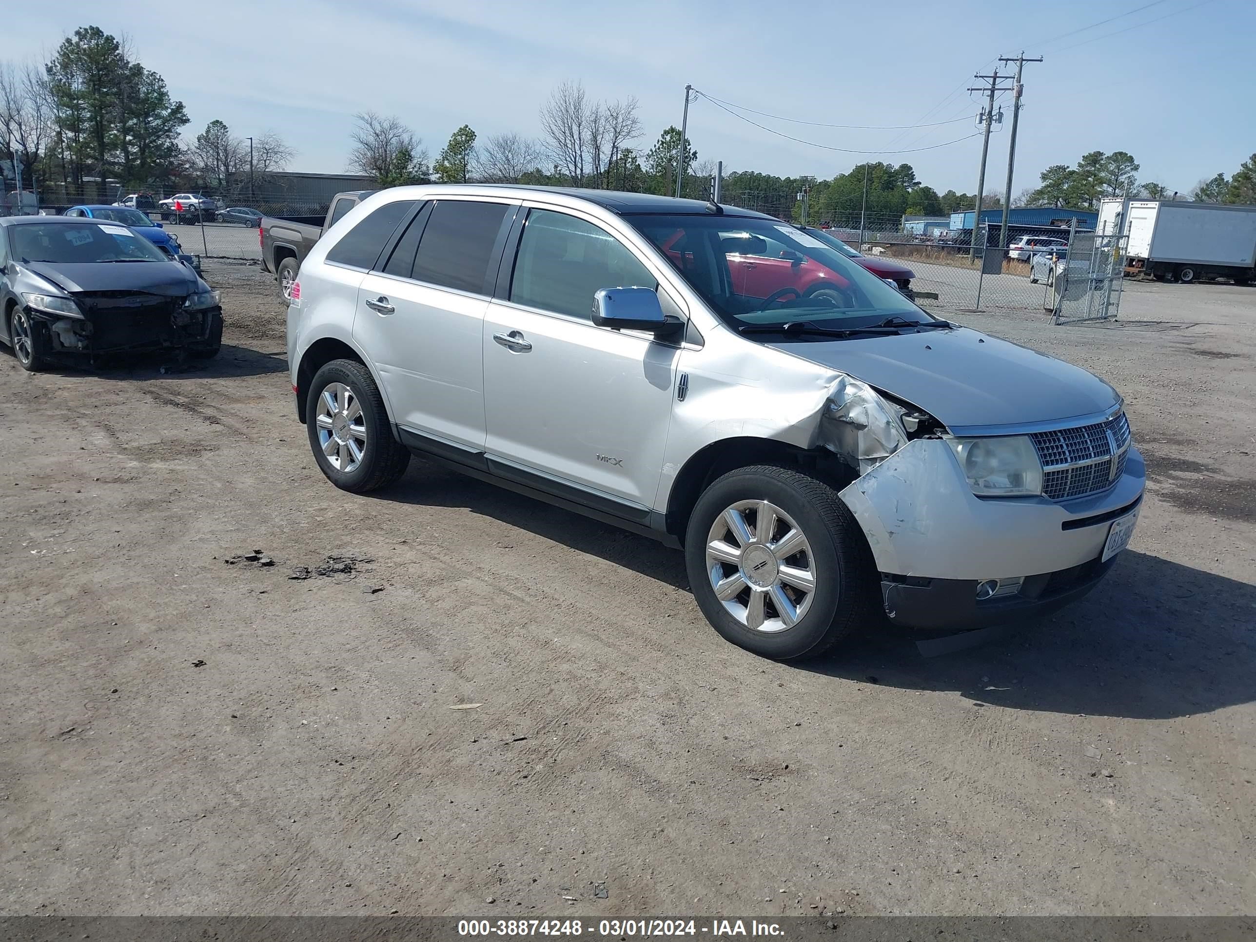 LINCOLN MKX 2009 2lmdu88c99bj01990