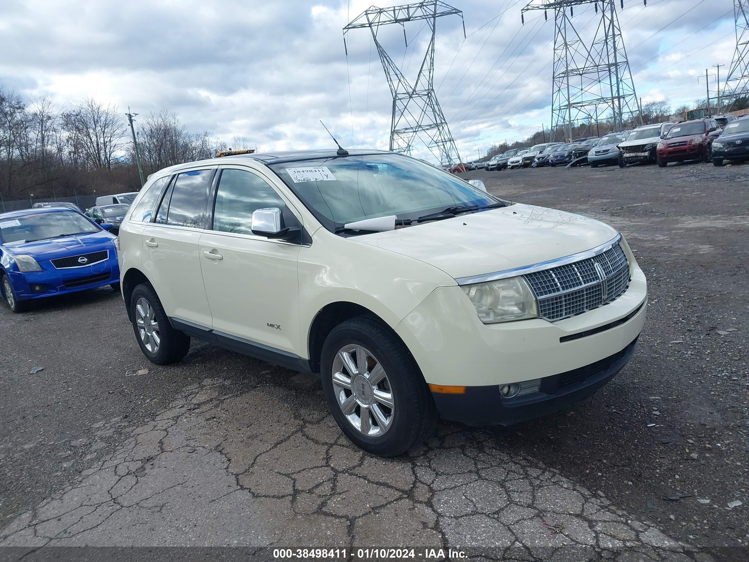 LINCOLN MKX 2007 2lmdu88cx7bj11859