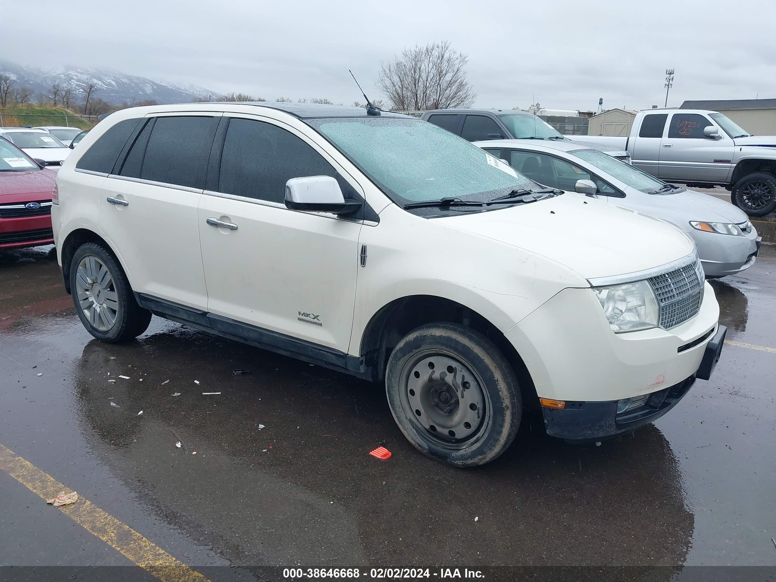 LINCOLN MKX 2008 2lmdu88cx8bj27805