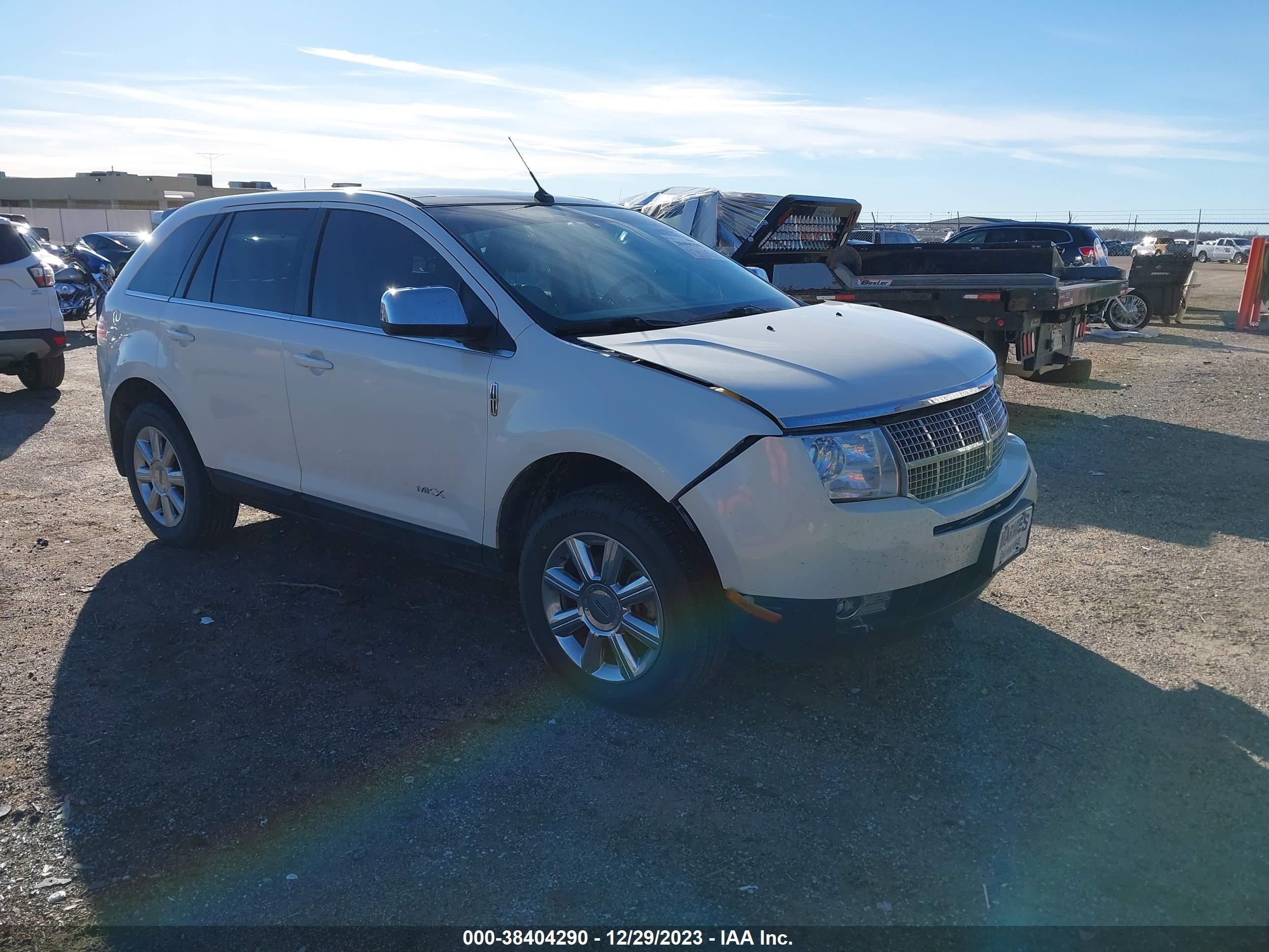 LINCOLN MKX 2008 2lmdu88cx8bj27979