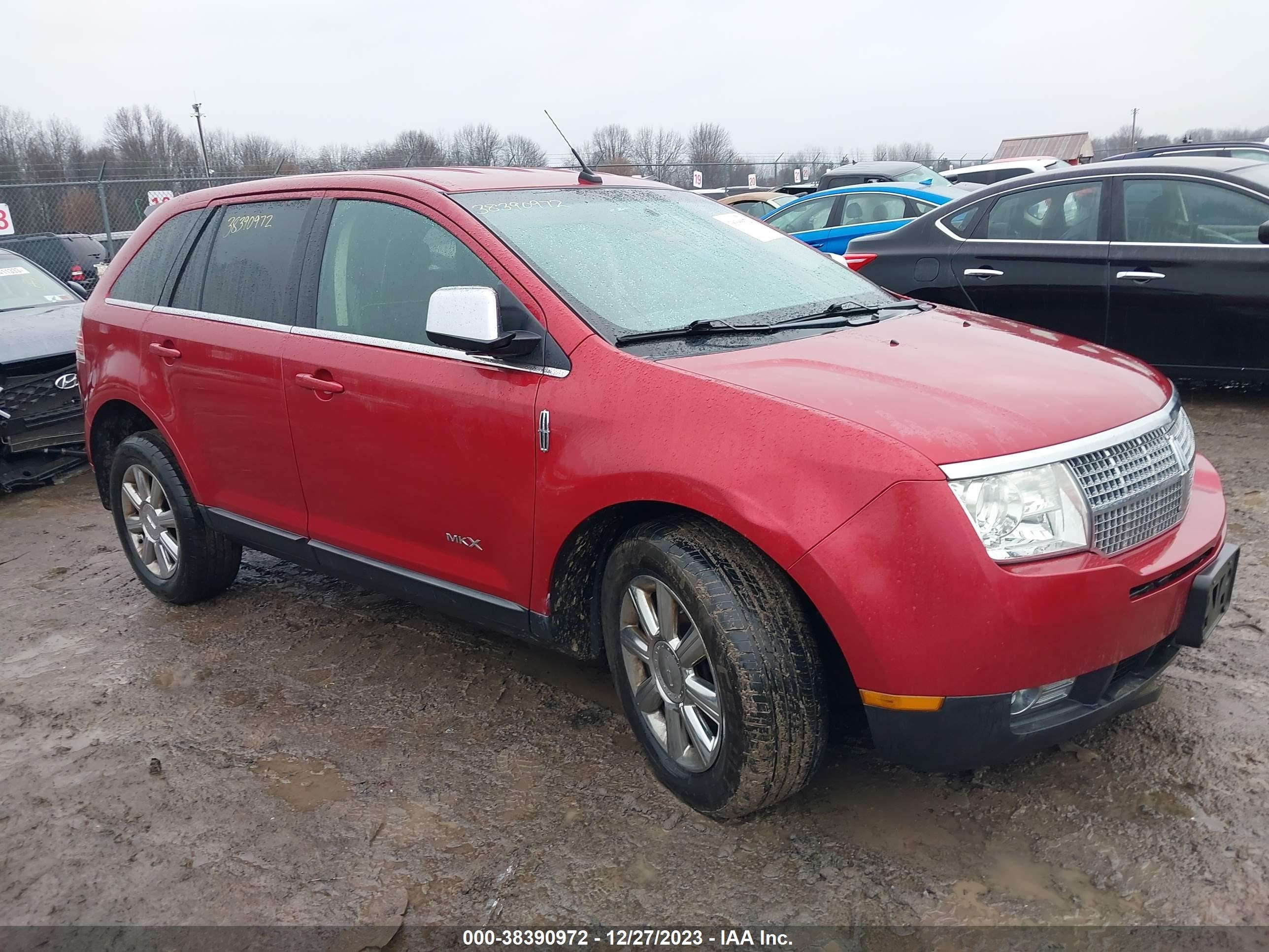 LINCOLN MKX 2008 2lmdu88cx8bj28551