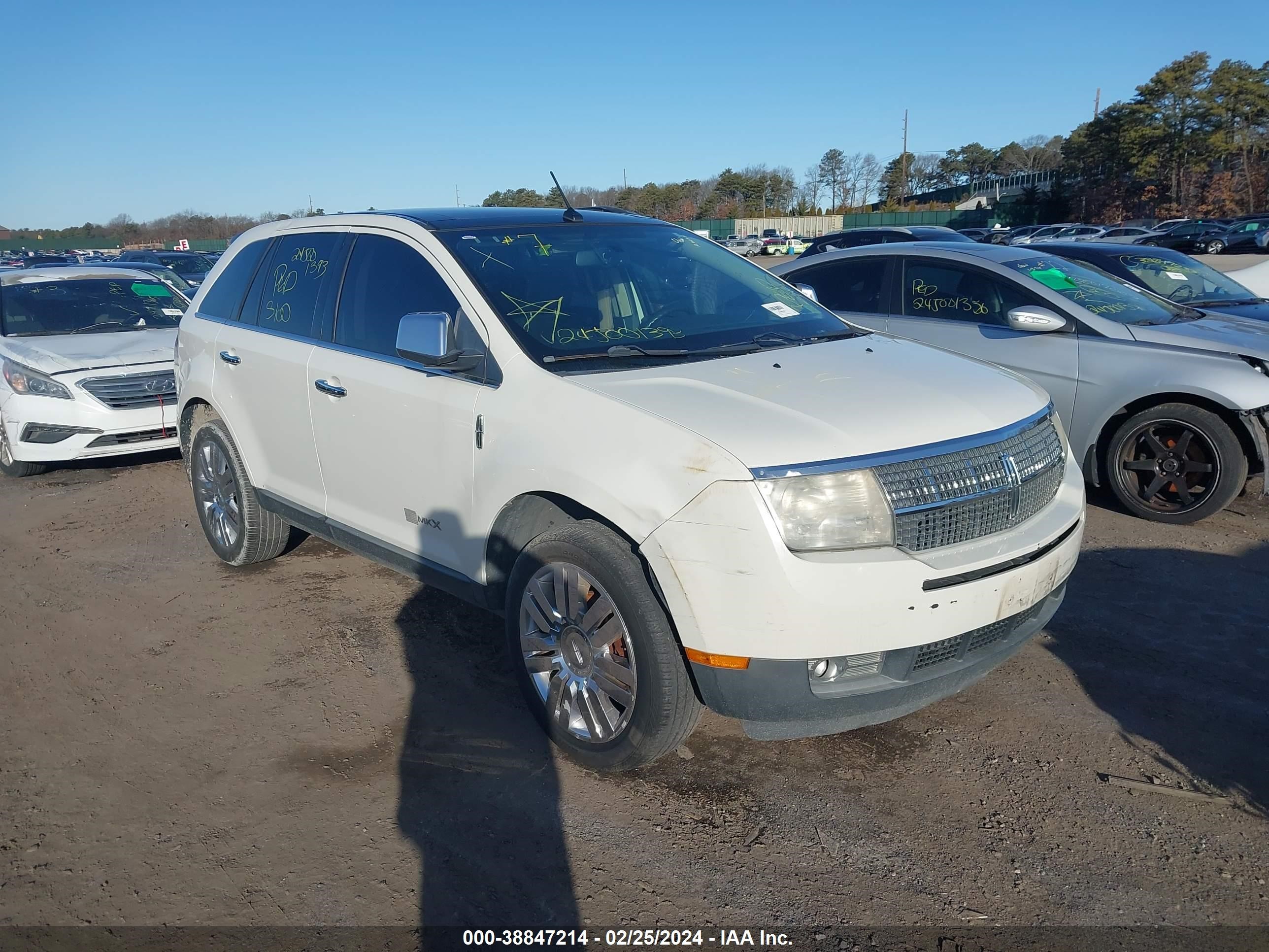 LINCOLN MKX 2009 2lmdu88cx9bj05675