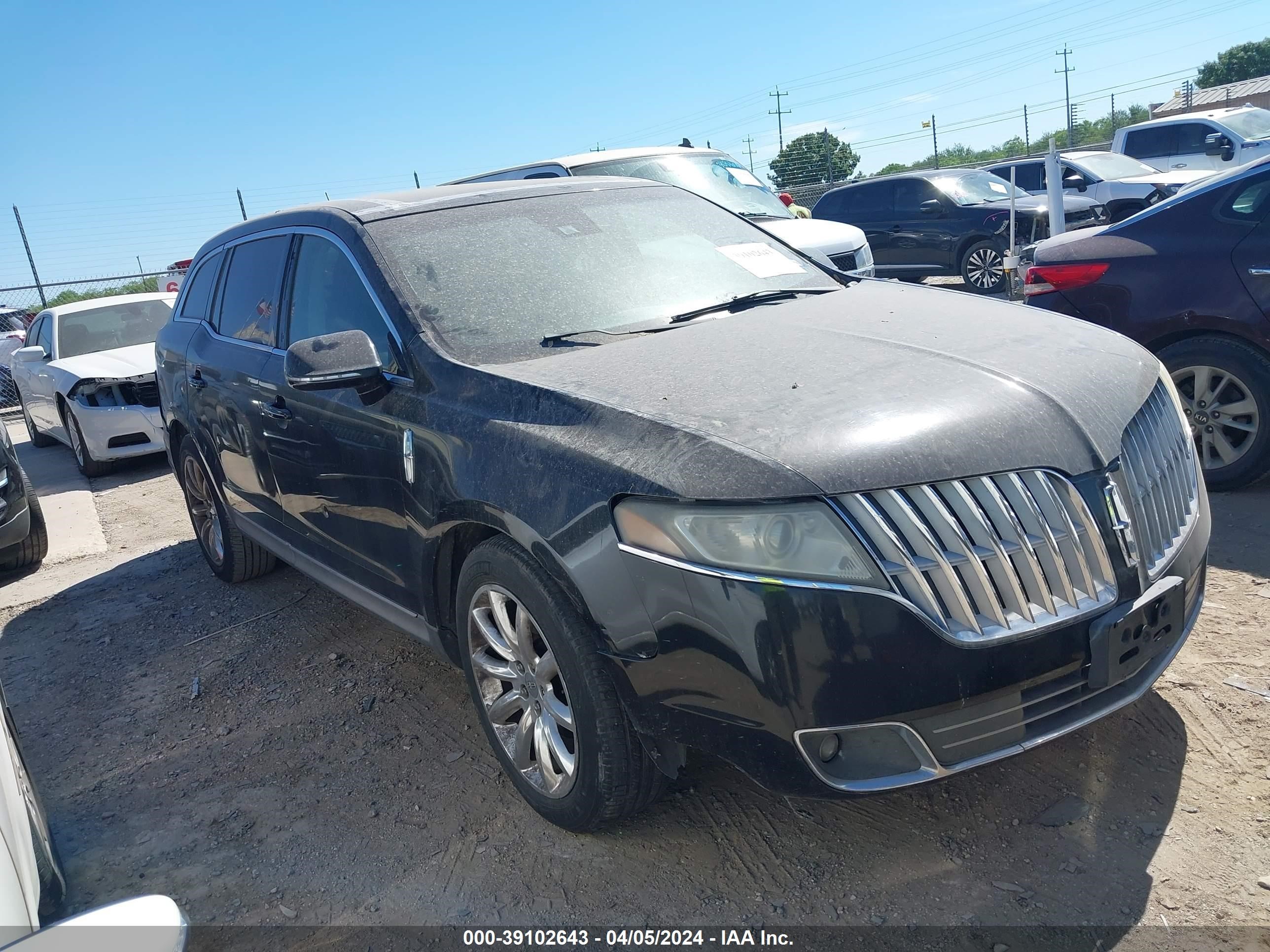 LINCOLN MKT 2010 2lmhj5fr3abj29515