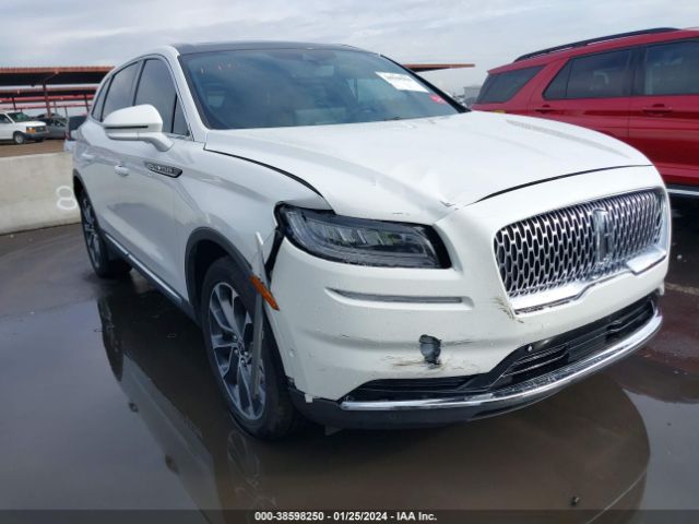 LINCOLN NAUTILUS 2022 2lmpj6k95nbl17269