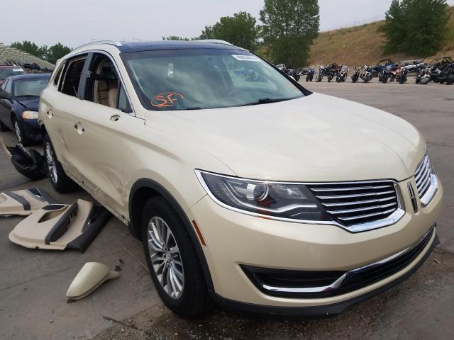 LINCOLN MKX SELECT 2016 2lmpj6kr0gbl33009