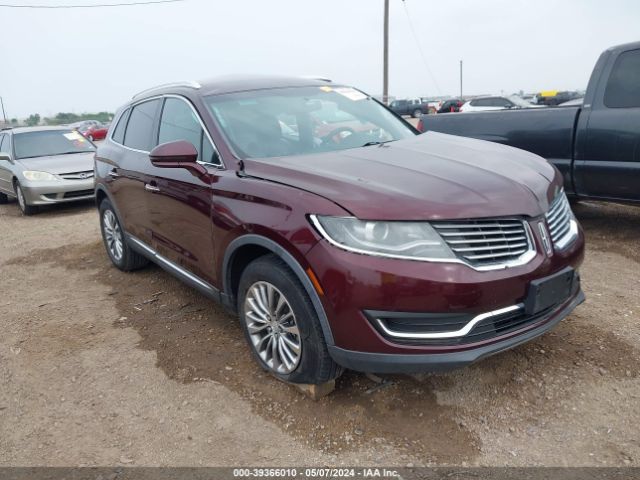 LINCOLN MKX 2018 2lmpj6kr4jbl46952