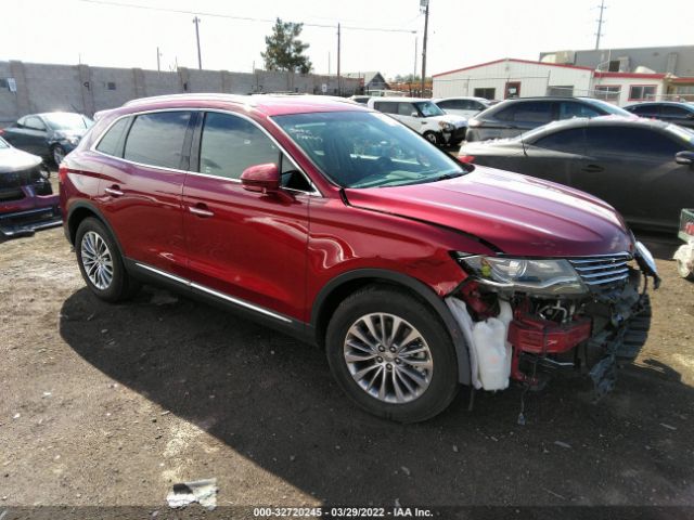 LINCOLN MKX 2017 2lmpj6kr6hbl52830