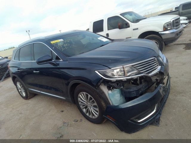 LINCOLN MKX 2017 2lmpj6krxhbl39398