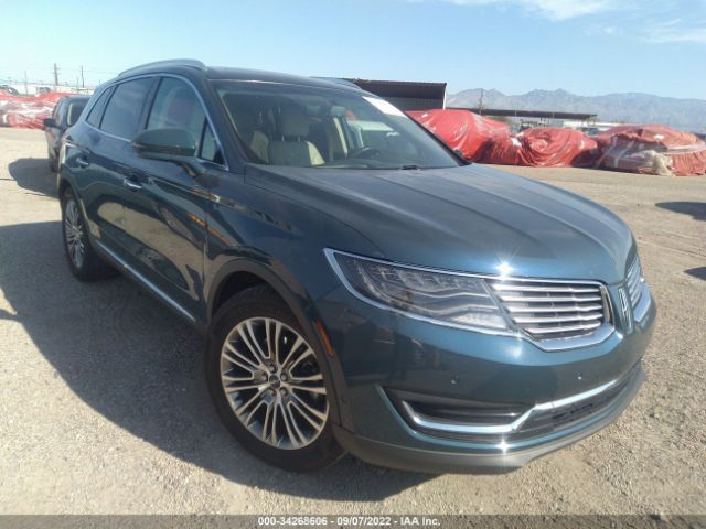 LINCOLN MKX 2016 2lmpj6lp1gbl57283