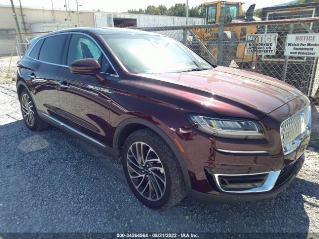 LINCOLN NAUTILUS 2019 2lmpj6lp4kbl15960