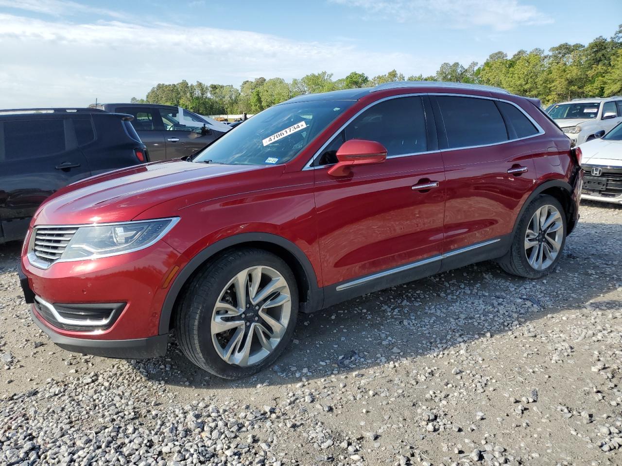 LINCOLN MKX 2017 2lmpj6lp8hbl11483