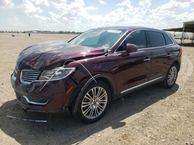 LINCOLN MKX RESERV 2018 2lmpj6lr1jbl31727