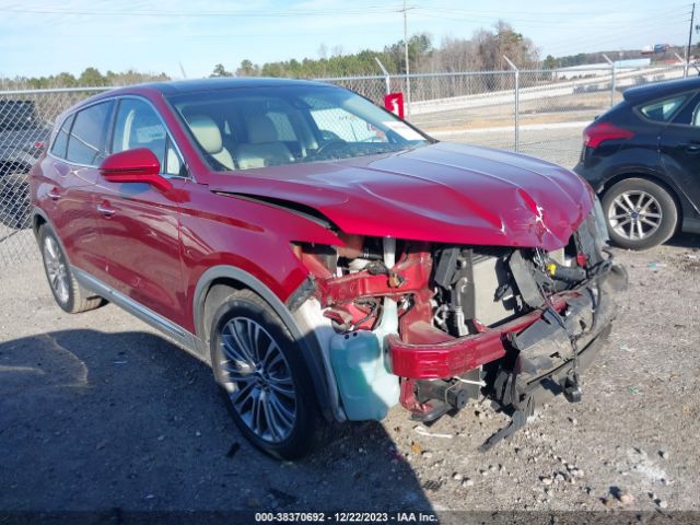 LINCOLN MKX 2017 2lmpj6lr2hbl53584