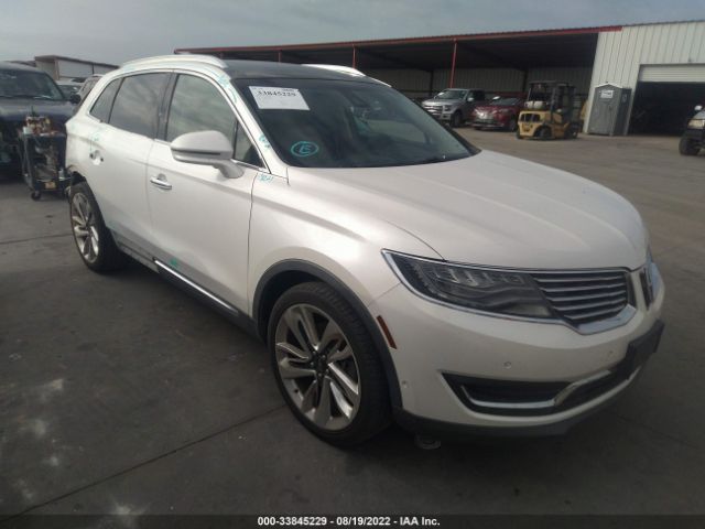 LINCOLN MKX 2016 2lmpj6lr4gbl46683