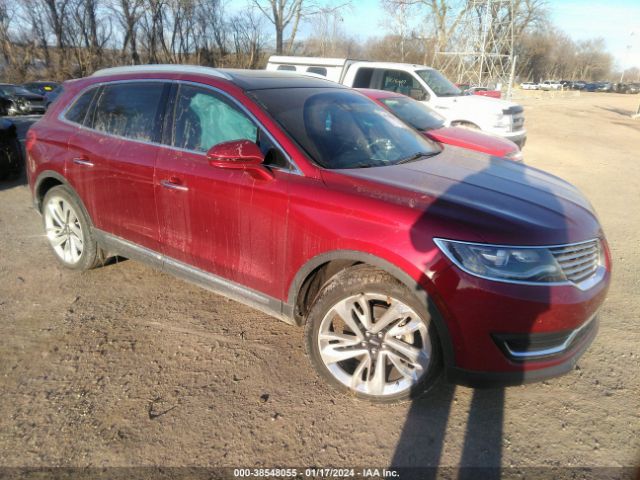 LINCOLN MKX 2017 2lmpj6lr5hbl12687