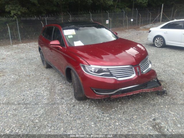 LINCOLN MKX 2017 2lmpj6lr5hbl14035