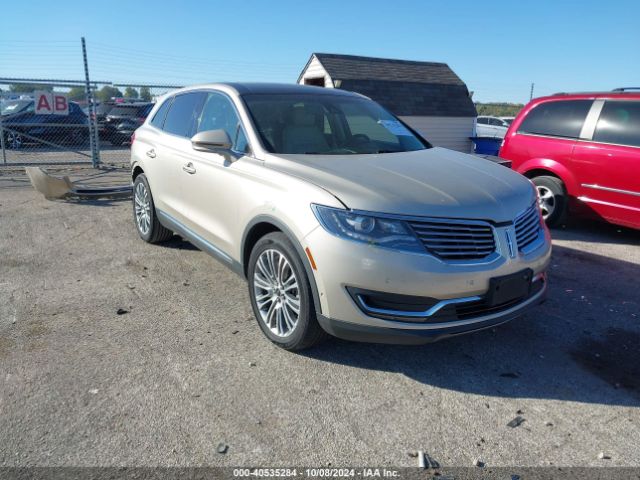 LINCOLN MKX 2017 2lmpj6lr5hbl35760