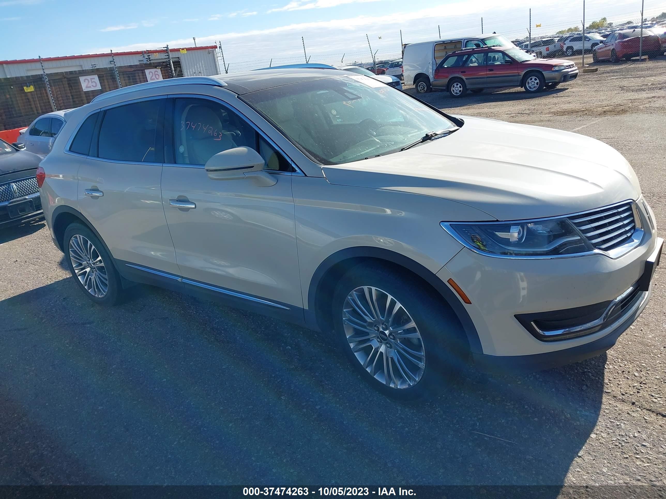 LINCOLN MKX 2018 2lmpj6lr6jbl25261