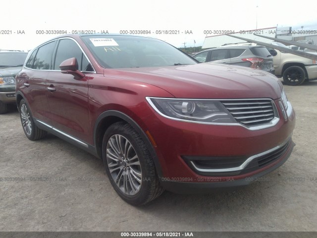 LINCOLN MKX 2017 2lmpj6lr7hbl15431