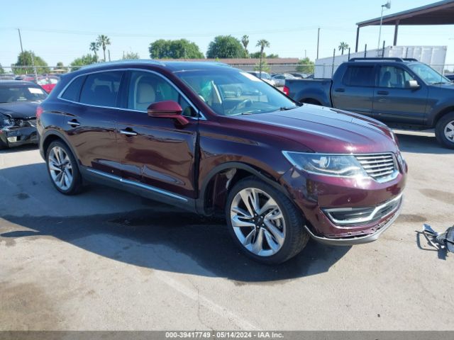 LINCOLN MKX 2018 2lmpj6lr8jbl49822