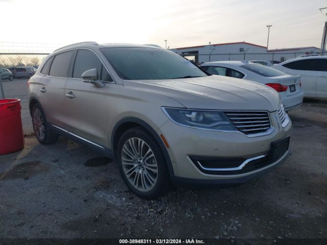 LINCOLN MKX 2017 2lmpj6lr9hbl28844