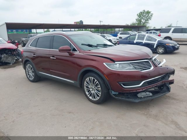 LINCOLN MKX 2016 2lmpj6lrxgbl22789