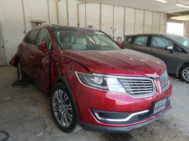 LINCOLN MKX RESERV 2016 2lmpj6lrxgbl73810