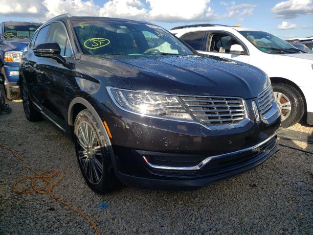 LINCOLN MKX BLACK 2017 2lmpj7jp2hbl28434