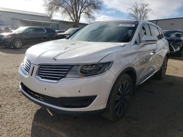 LINCOLN MKX BLACK 2017 2lmpj7jr6hbl26297