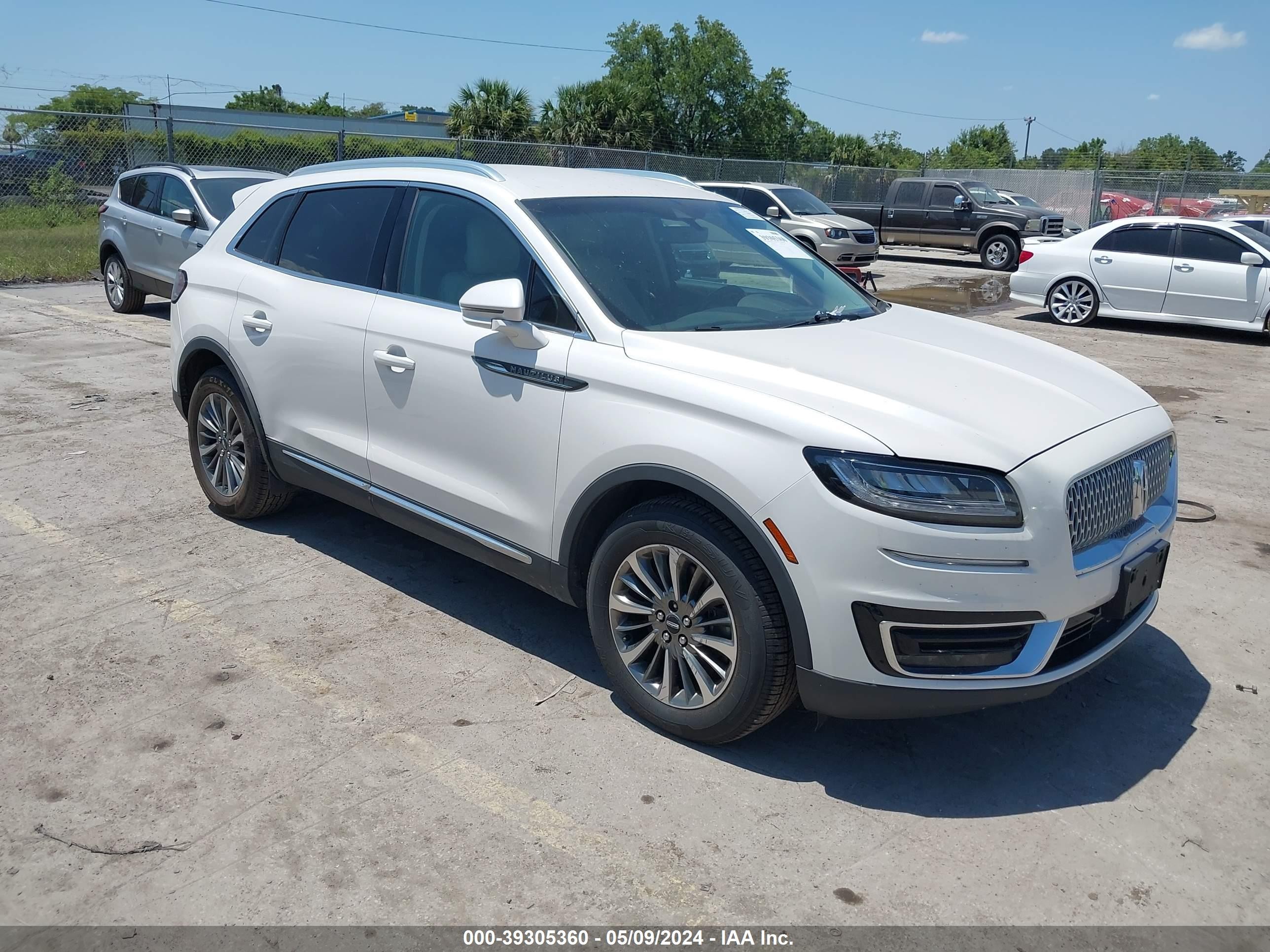 LINCOLN NAUTILUS 2019 2lmpj8k93kbl23336