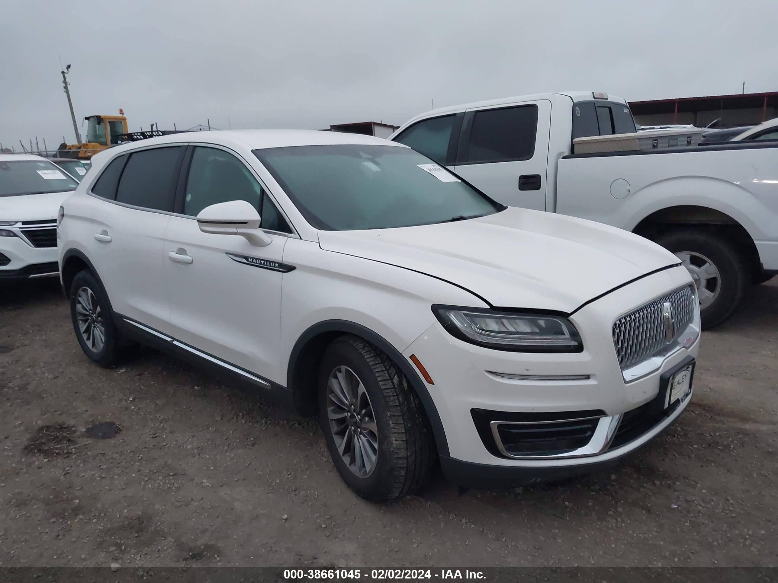 LINCOLN NAUTILUS 2019 2lmpj8k93kbl30156