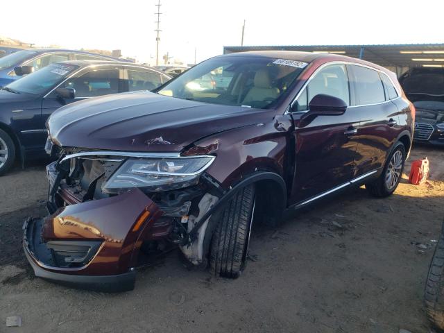 LINCOLN MKX SELECT 2018 2lmpj8kp1jbl12218