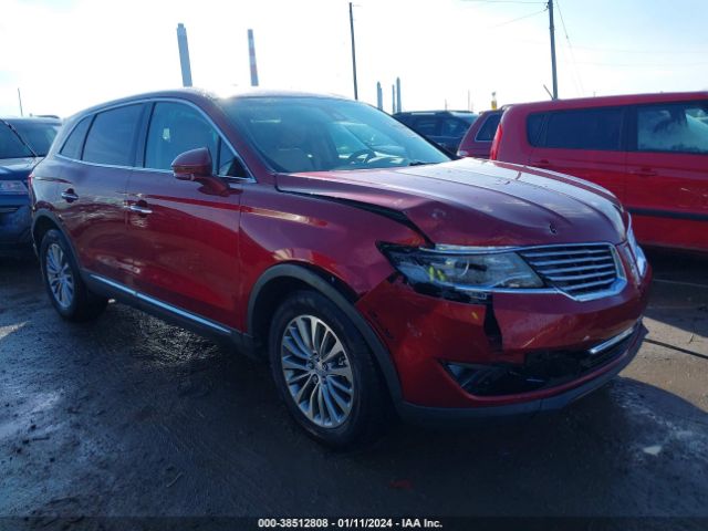 LINCOLN MKX 2018 2lmpj8kr0jbl48936