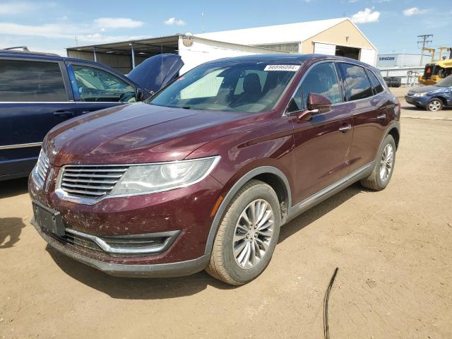 LINCOLN MKX SELECT 2017 2lmpj8kr2hbl52917