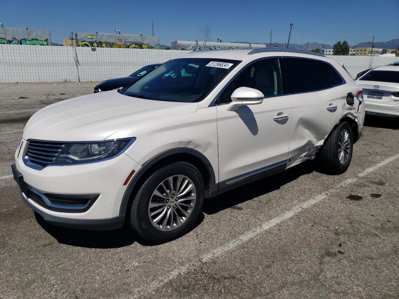 LINCOLN MKX 2017 2lmpj8kr3hbl46737