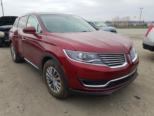 LINCOLN MKX SELECT 2017 2lmpj8kr4hbl44804