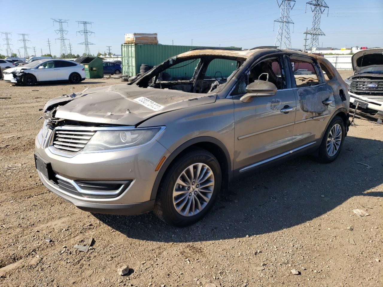 LINCOLN MKX 2016 2lmpj8kr6gbl78726