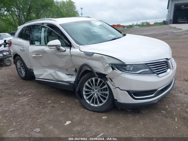 LINCOLN MKX 2016 2lmpj8kr7gbl38171