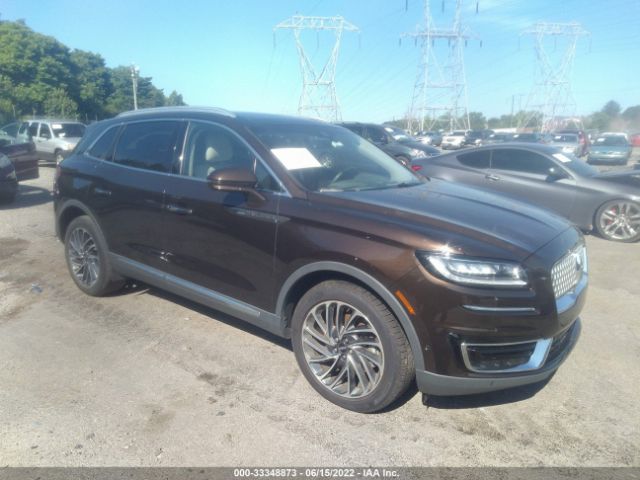 LINCOLN NAUTILUS 2019 2lmpj8l99kbl34971