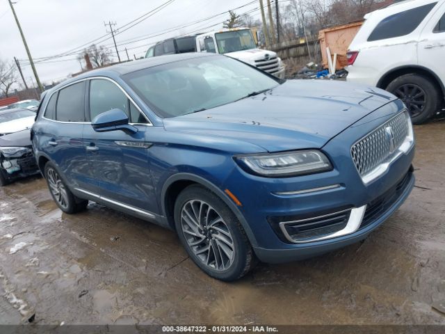 LINCOLN NAUTILUS 2019 2lmpj8l99kbl41645