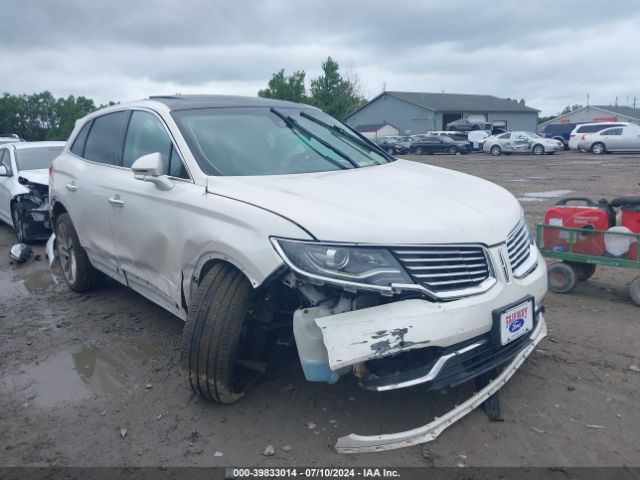 LINCOLN MKX 2017 2lmpj8lp5hbl14501