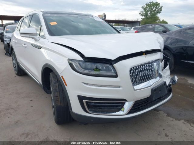 LINCOLN NAUTILUS 2019 2lmpj8lp6kbl16345