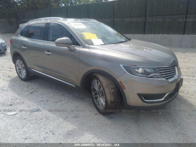 LINCOLN MKX 2016 2lmpj8lp9gbl49606