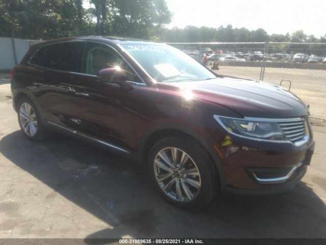 LINCOLN MKX 2017 2lmpj8lp9hbl49557