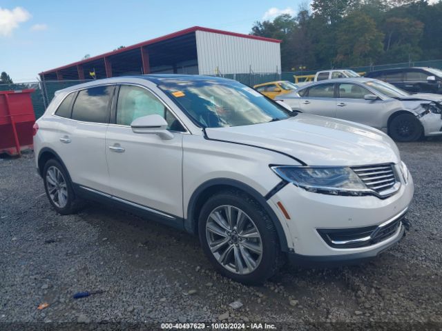 LINCOLN MKX 2017 2lmpj8lpxhbl30998