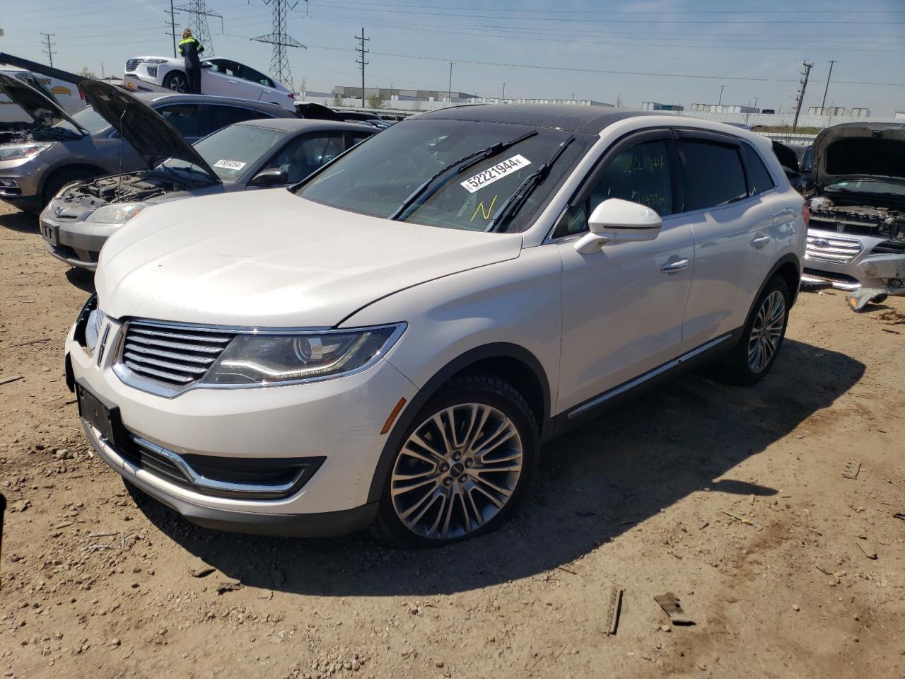 LINCOLN MKX 2017 2lmpj8lr0hbl22359