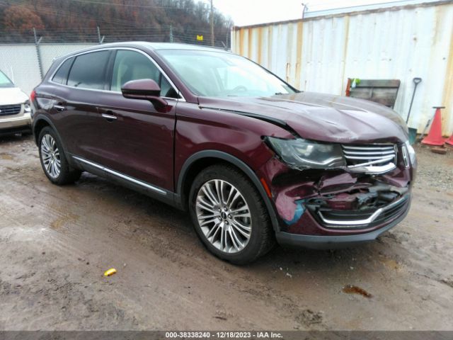 LINCOLN MKX 2017 2lmpj8lr1hbl48419