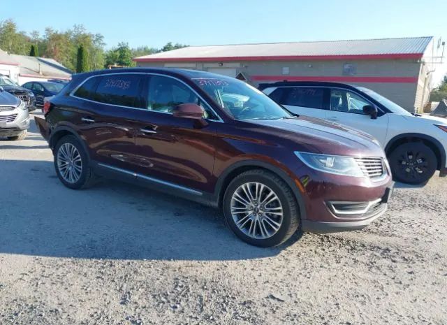 LINCOLN MKX 2017 2lmpj8lr1hbl50705