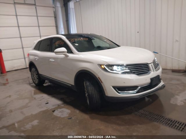 LINCOLN MKX 2017 2lmpj8lr2hbl28003