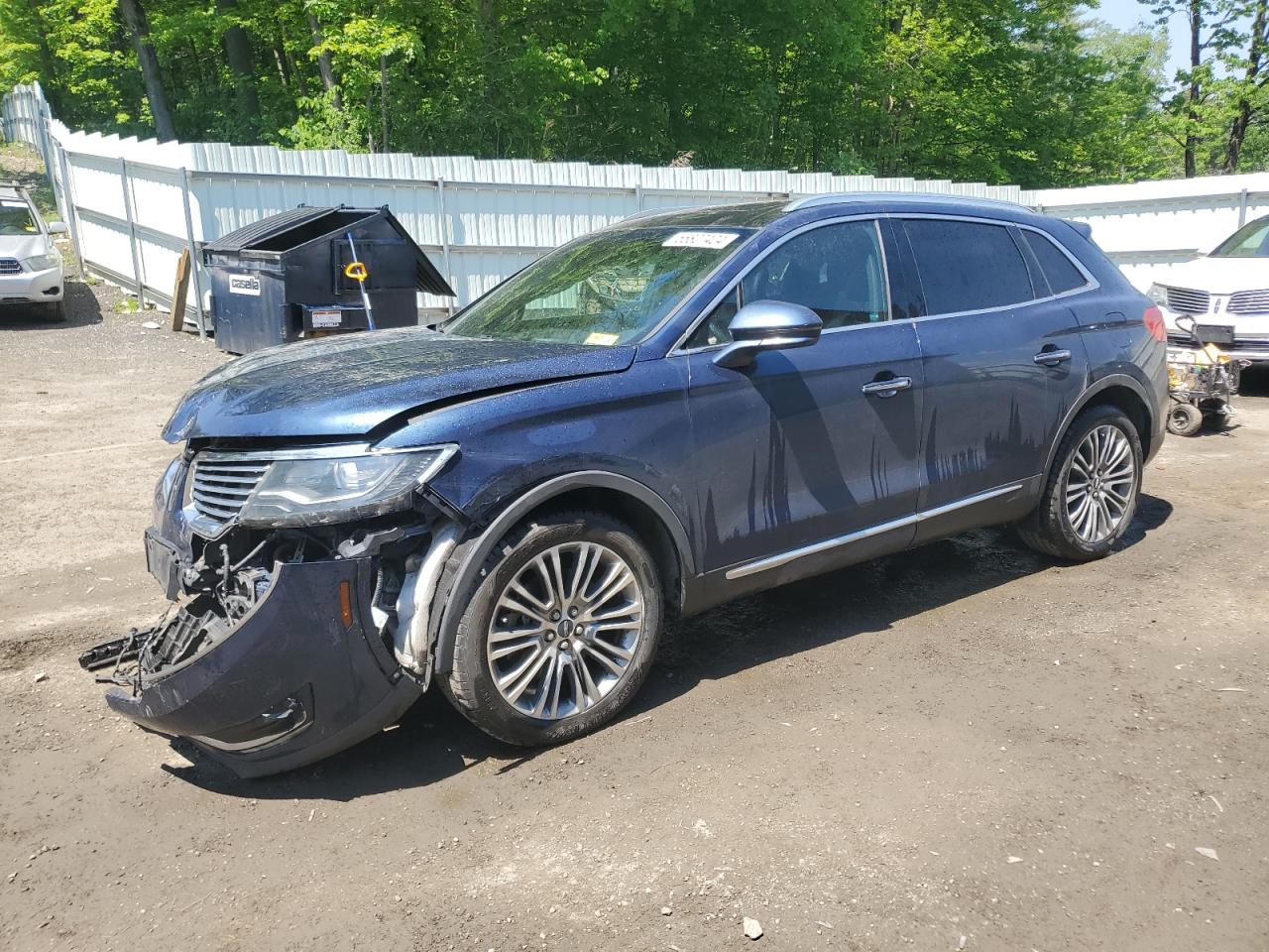 LINCOLN MKX 2017 2lmpj8lr2hbl43942